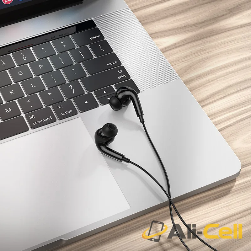 Wired earphones 3.5mm “M1 Pro Original series” with mic (M1 Pro White) — 5