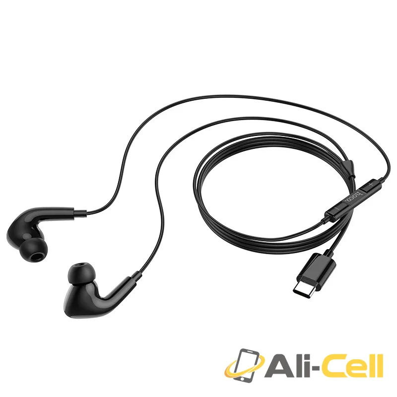 Wired earphones Type-C “M1 Pro Original series” with mic (M1 Pro Type C Black) — 3