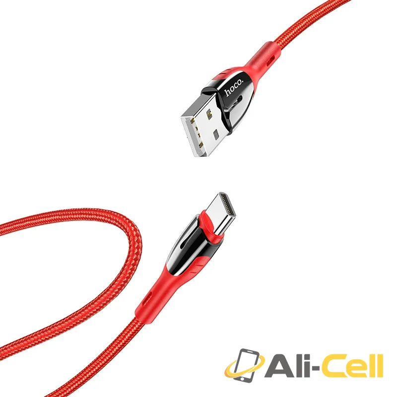 Cable USB to Type-C “U89 Safeness” charging data sync (U89 Type C Black, 1.2m) — 4