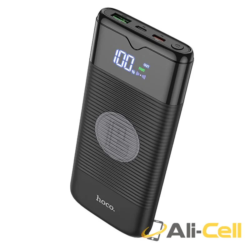 Power bank “J63 Velocity” PD+QC3.0 wireless charging 10000mAh (J63 White) — 2