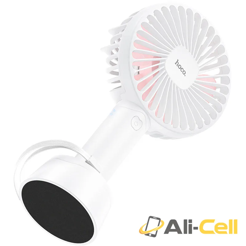 Portable fan “F12 Heroic” handheld and desktop (F12 White) — 3