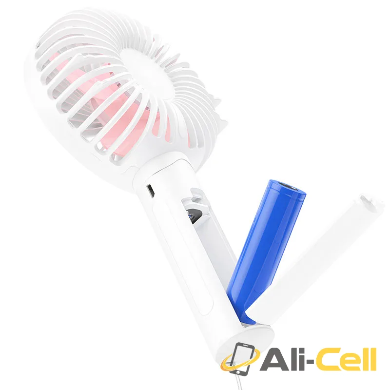 Portable fan “F12 Heroic” handheld and desktop (F12 White) — 4