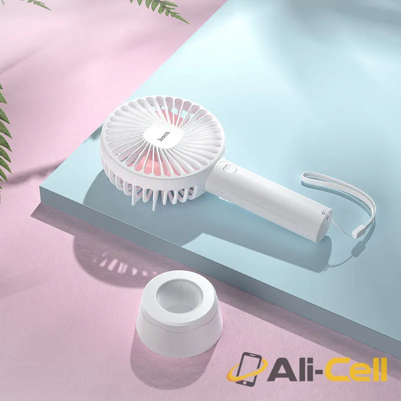 Portable fan “F12 Heroic” handheld and desktop (F12 White) — 5