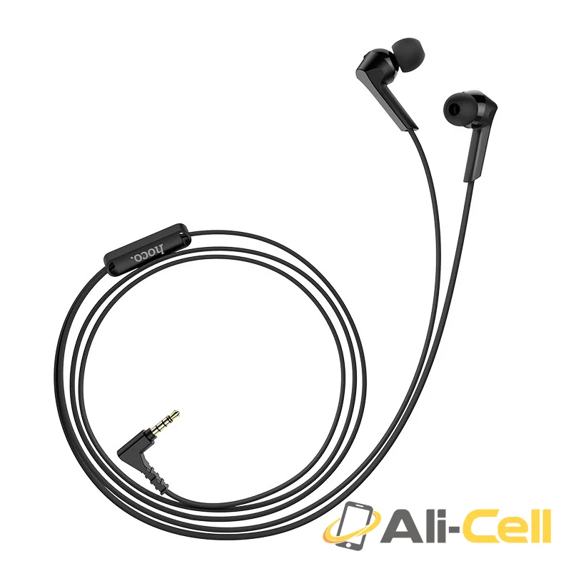 Wired earphones 3.5mm “M72 Admire” with mic (M72 Black) — 3
