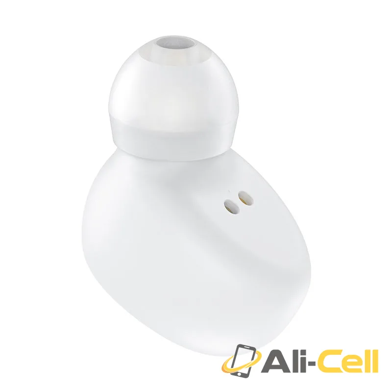 Wireless headset “E50 Wise mini” with charging case (E50 White) — 4