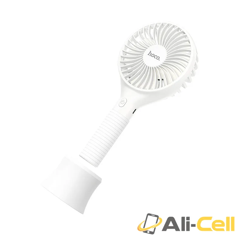 Portable fan “F13 Mickey” handheld and desktop (F13 White) — 2