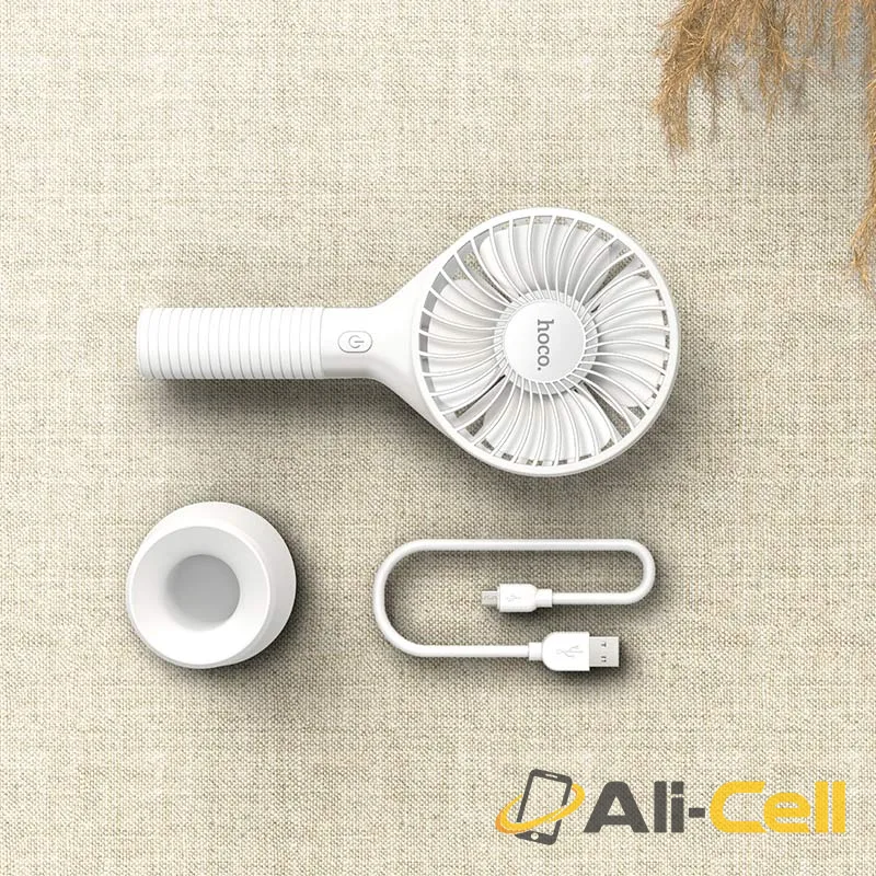 Portable fan “F13 Mickey” handheld and desktop (F13 White) — 6