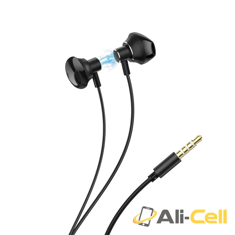Wired earphones 3.5mm “M75 Belle” with mic (M75 Silver) — 2