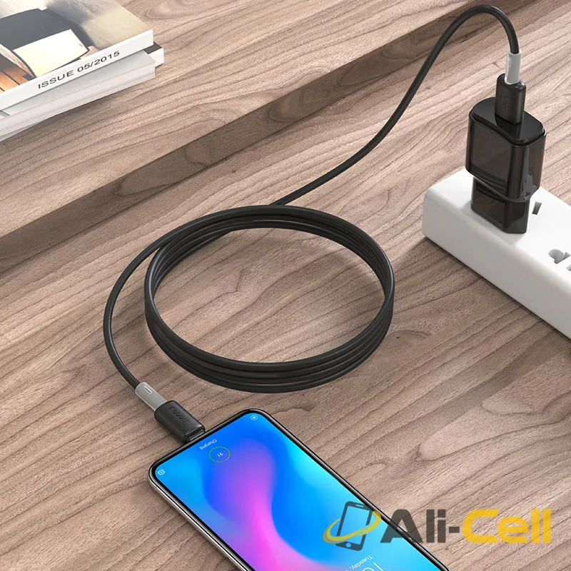 Cable USB to Micro-USB “X48 Soft Silicone” charging data sync (X48 Micro Usb Black, 1.0m) — 6