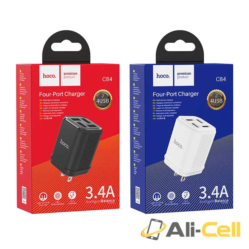 Wall charger “C84 Resolute” US plug (C84 Black) — 7