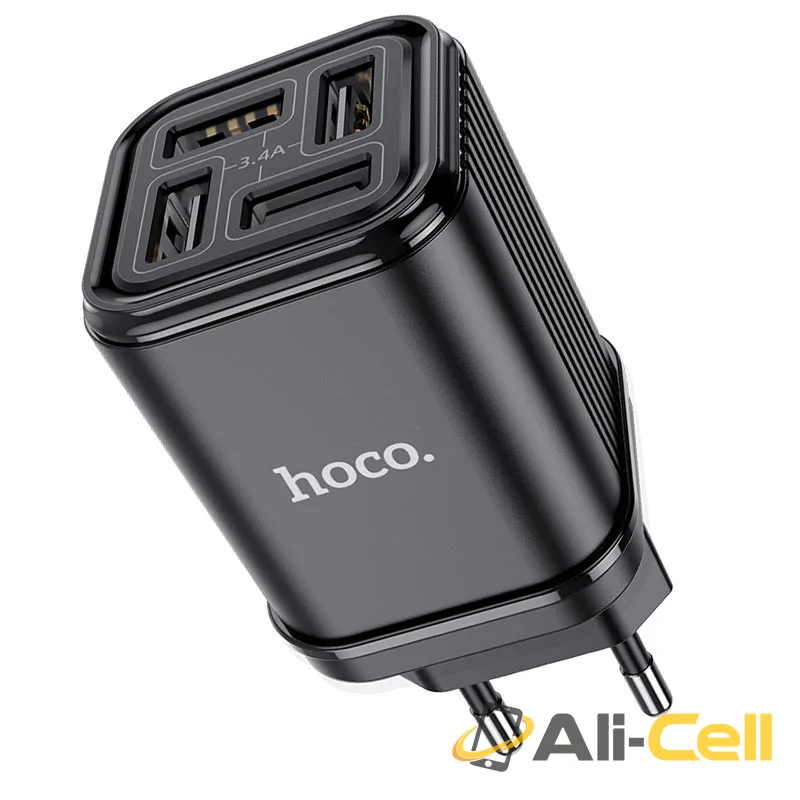 Wall charger “C84A Resolute” EU plug (C84a Black) — 2