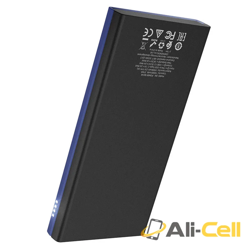 Power bank “J66 Fountain” 10000mAh (J66 Red) — 4
