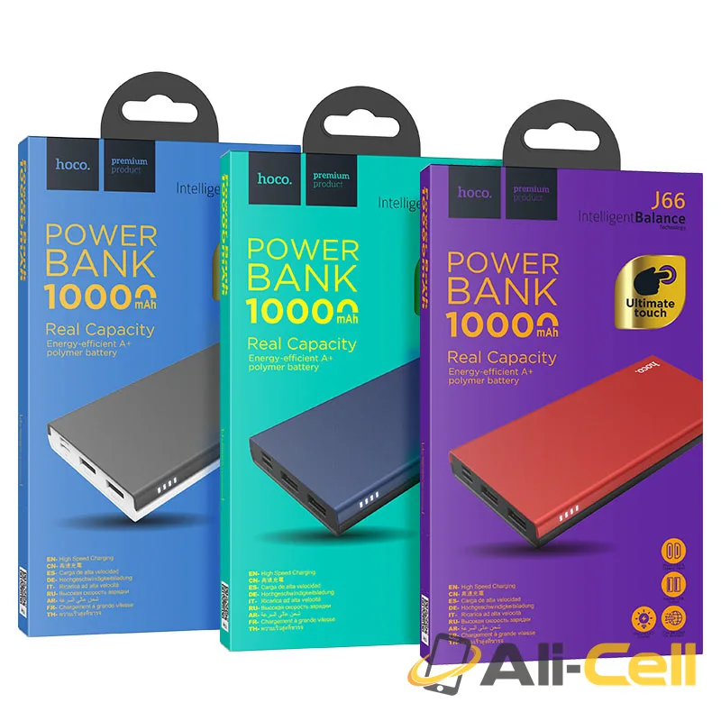 Power bank “J66 Fountain” 10000mAh (J66 Gray) — 7