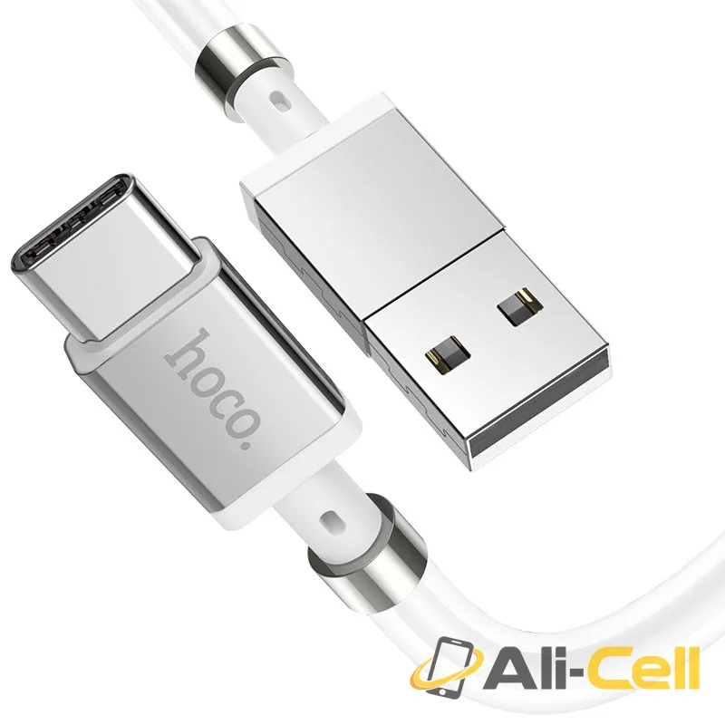 Cable USB to Type-C “U91 Magic magnetic” for charging (U91 Type C White, 1.0m) — 4