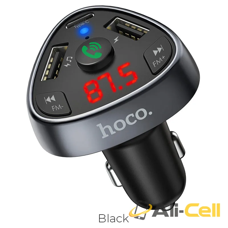 Car charger “E51 Road treasure” BT FM transmitter (E51 Black)