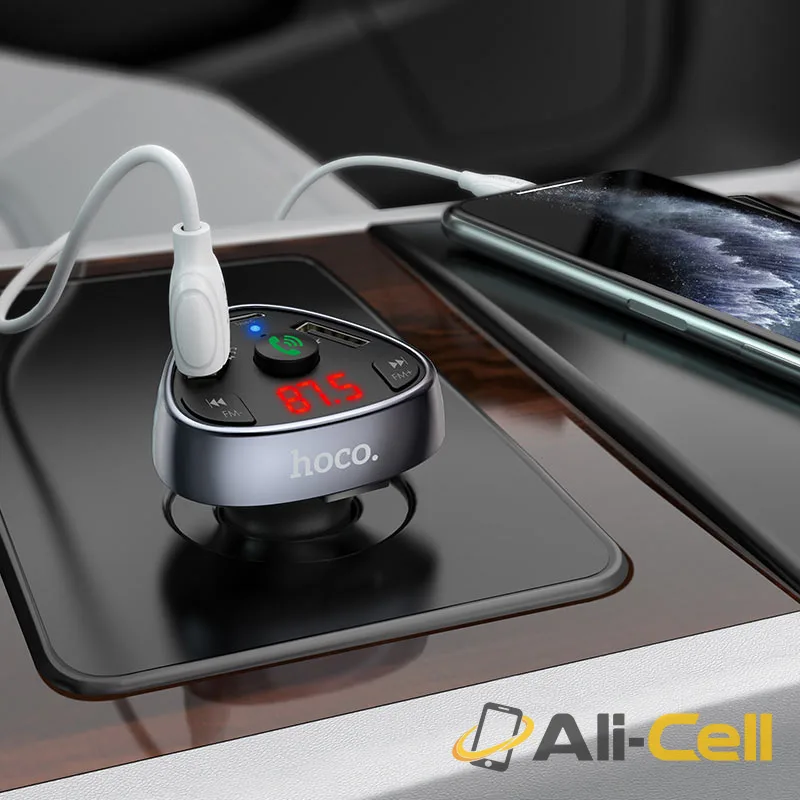 Car charger “E51 Road treasure” BT FM transmitter (E51 Black) — 6
