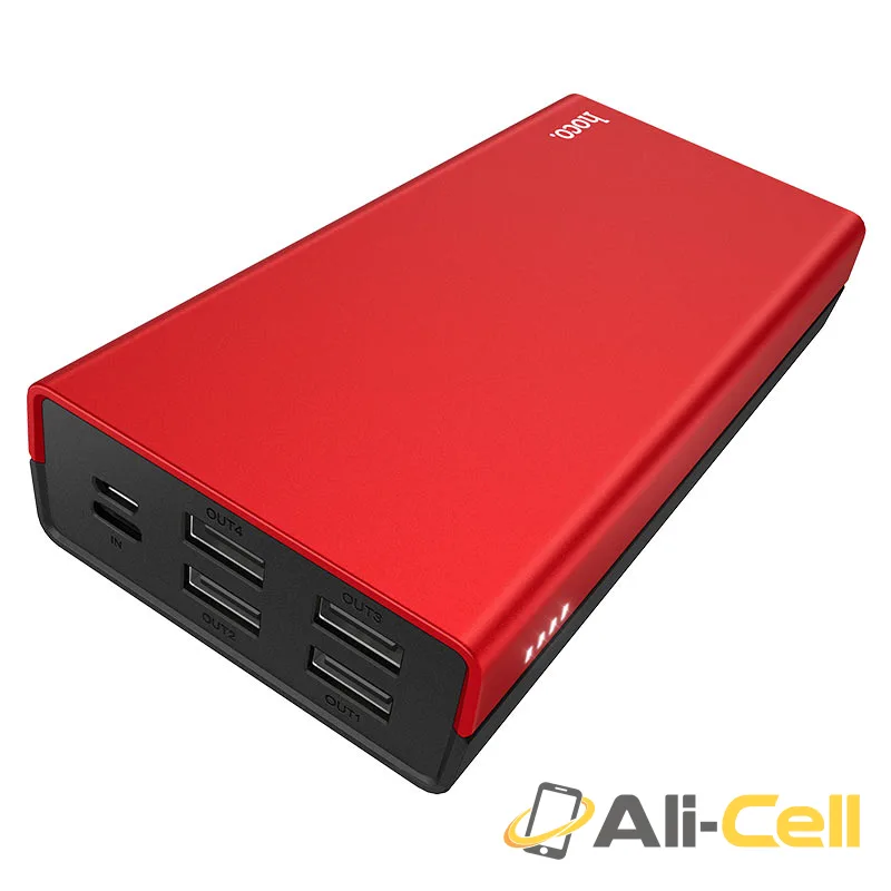 Power bank “J66A Fountain” 20000mAh (J66a Red) — 2