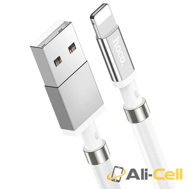 Cable USB to Lightning “U91 Magic magnetic” for charging (U91 Lightning White, 1.0m) — 4