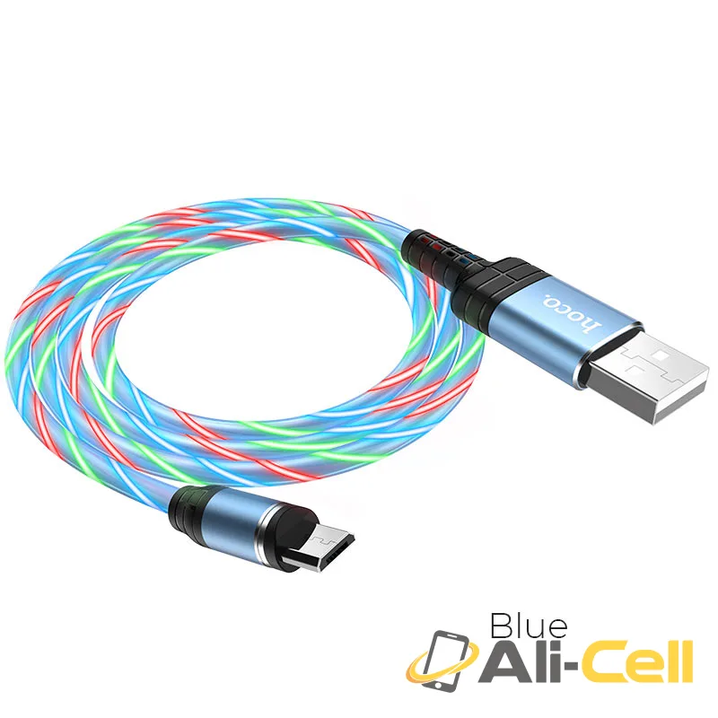 Cable USB to Micro-USB “U90 Ingenious streamer” for charging (U90 Micro Usb Blue, 1.0m)