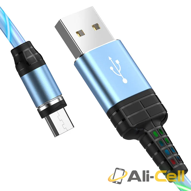 Cable USB to Micro-USB “U90 Ingenious streamer” for charging (U90 Micro Usb Red, 1.0m) — 3
