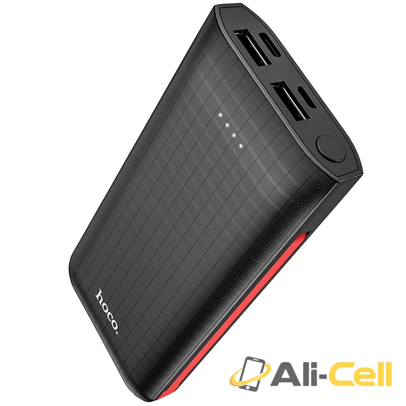 Power bank “J67 Rill” 10000mAh with built-in cables (J67 Black) — 4