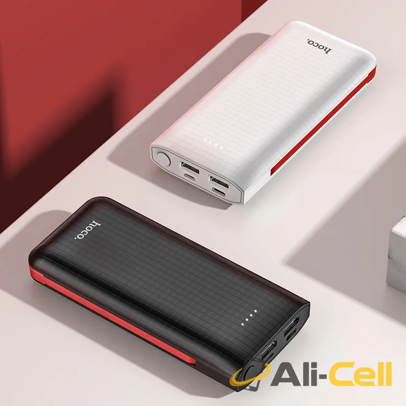 Power bank “J67 Rill” 10000mAh with built-in cables (J67 Black) — 6