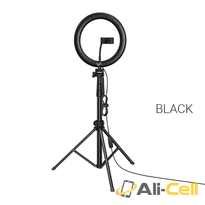 Tabletop holder “LV02 Aesthetic light” for live broadcast (Lv02 Black)
