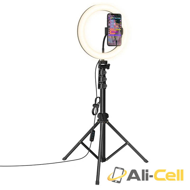Tabletop holder “LV02 Aesthetic light” for live broadcast (Lv02 Black) — 2