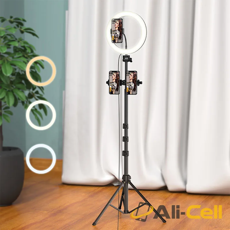 Tabletop holder “LV02 Aesthetic light” for live broadcast (Lv02 Black) — 5