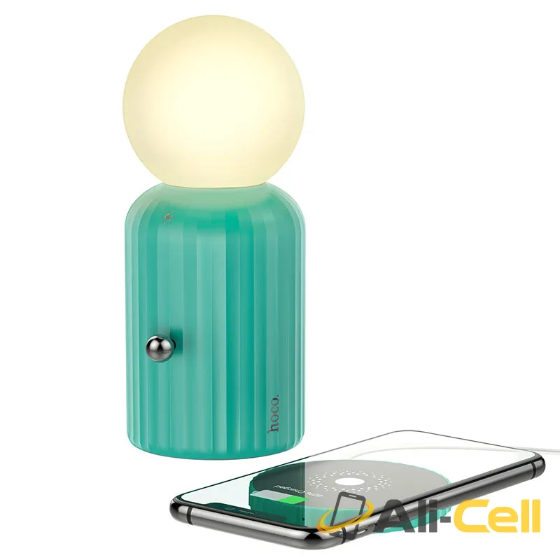 Night light “H8 Jewel” with wireless charger (H8 White) — 2