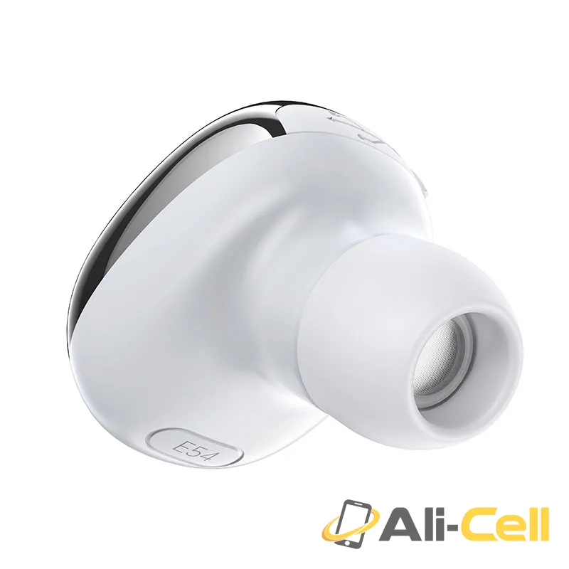 Wireless headset “E54 Mia mini” earphone with mic (E54 White) — 4