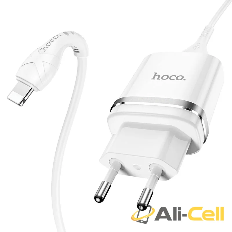 Wall charger “N1 Ardent” EU plug set with cable (N1 Type C Black, Set With Type C Cable) — 2