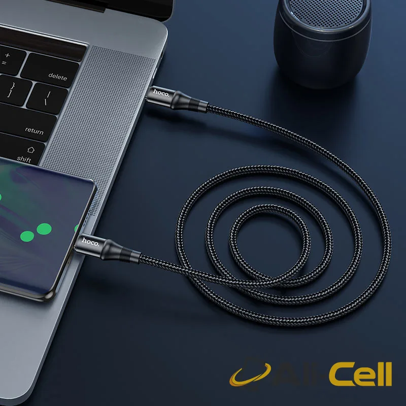 Cable Type-C to Type-C “X50 Exquisito” 100W charging data sync (X50 100w Type C Black, 2m) — 6