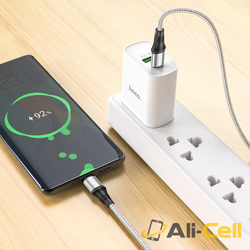 Cable Type-C to Type-C “X50 Exquisito” 100W charging data sync (X50 100w Type C Black, 1.0m) — 5