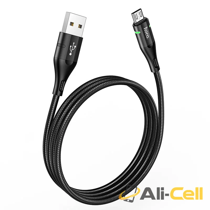 Cable USB to Micro-USB “U93 Shadow” charging data sync (U93 Micro Usb Red, 1.2m) — 2