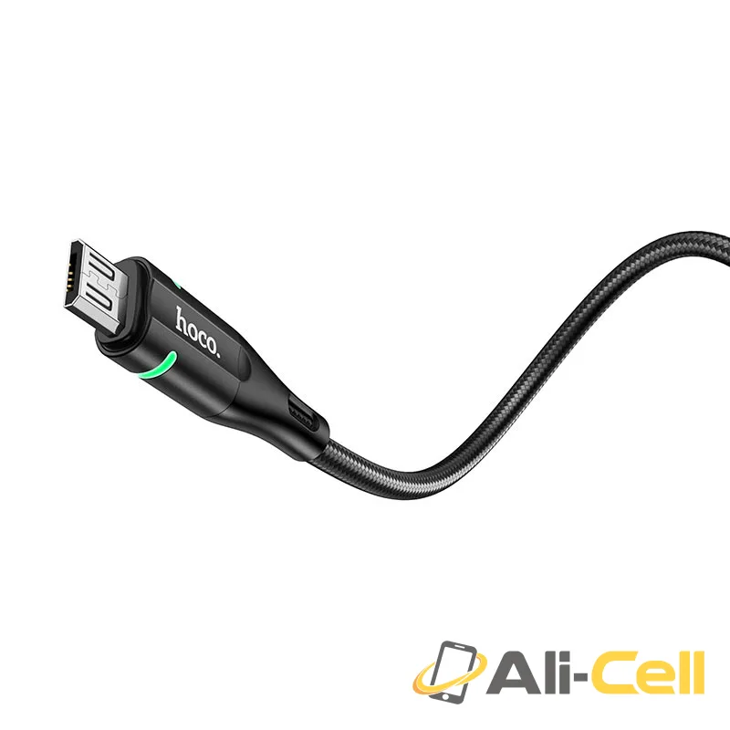 Cable USB to Micro-USB “U93 Shadow” charging data sync (U93 Micro Usb Black, 1.2m) — 4