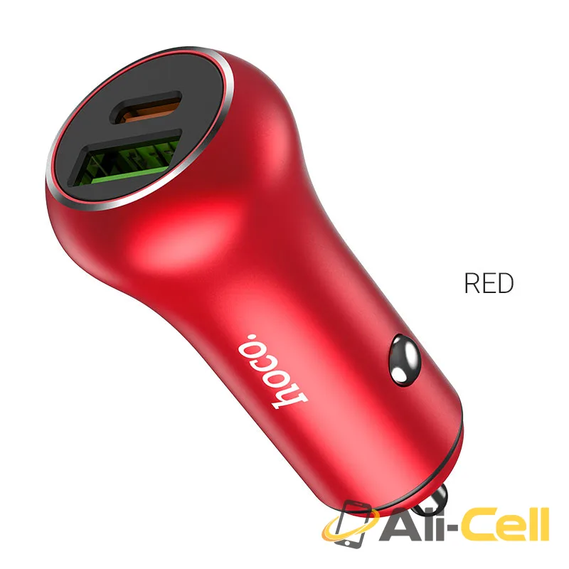 Car charger “Z38 Resolute” PD20W + QC3.0 (Z38 Red)