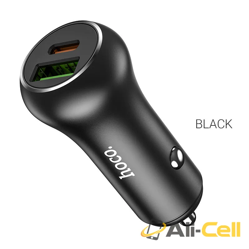 Car charger “Z38 Resolute” PD20W + QC3.0 (Z38 Black)