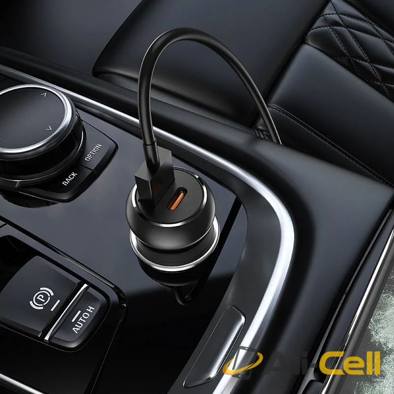 Car charger “Z38 Resolute” PD20W + QC3.0 (Z38 Black) — 5