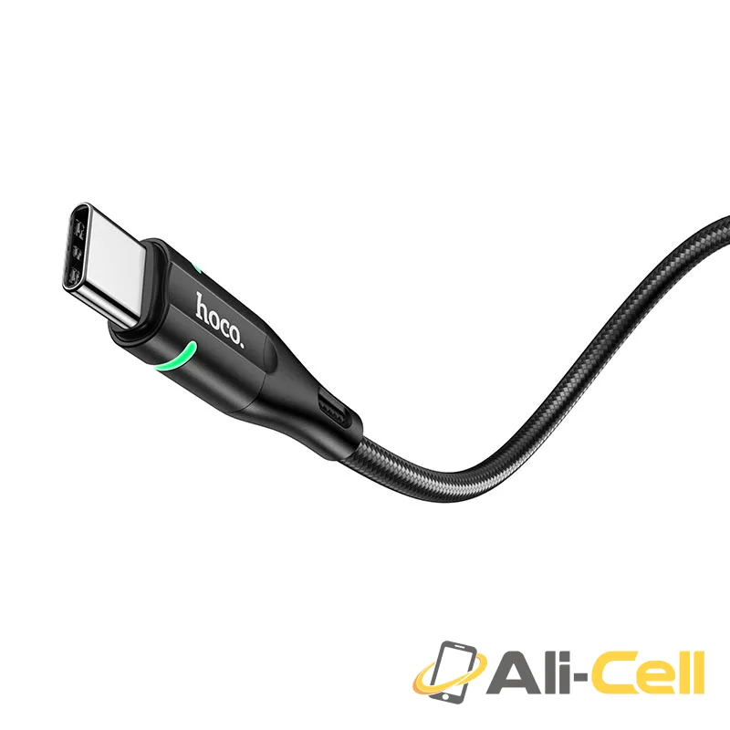 Cable USB to Type-C “U93 Shadow” charging data sync (U93 Type C Red, 1.2m) — 3