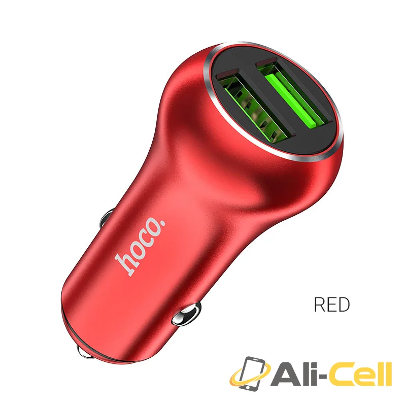 Car charger “Z37 Sharp speed” dual port QC3.0 (Z37 Red)