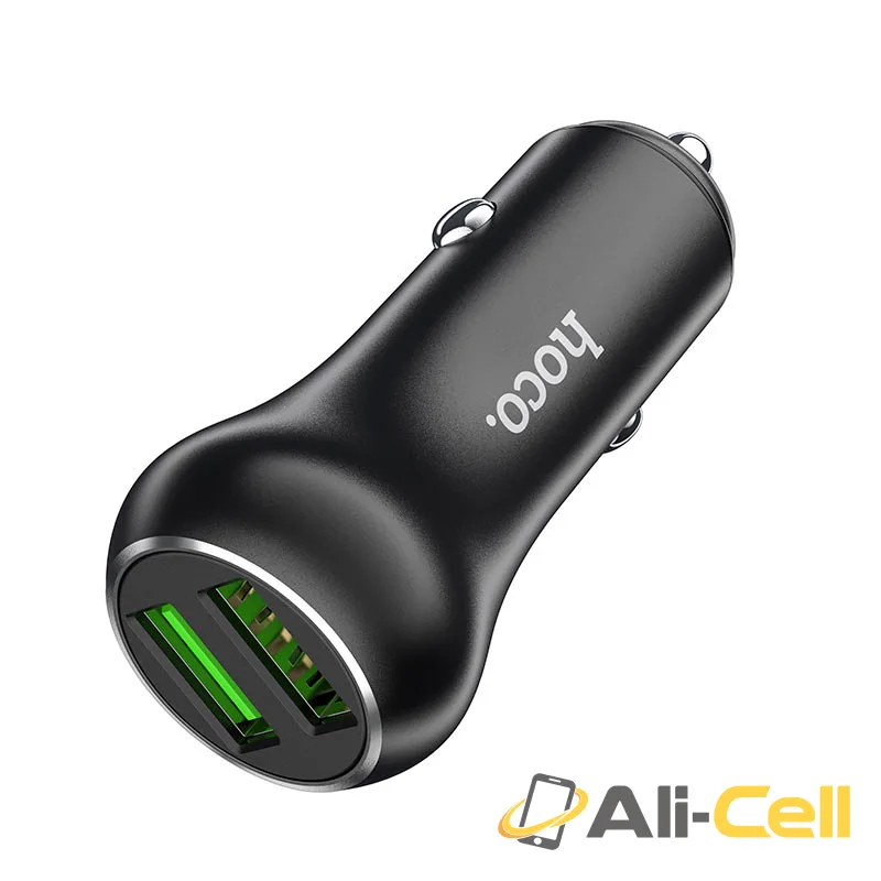 Car charger “Z37 Sharp speed” dual port QC3.0 (Z37 Red) — 2