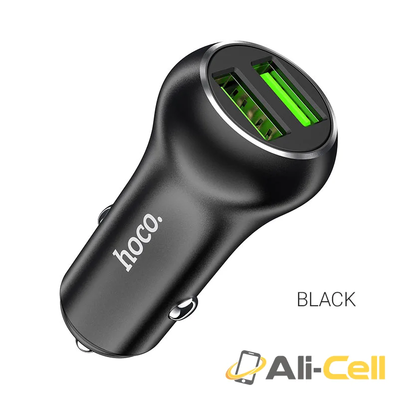 Car charger “Z37 Sharp speed” dual port QC3.0 (Z37 Black)
