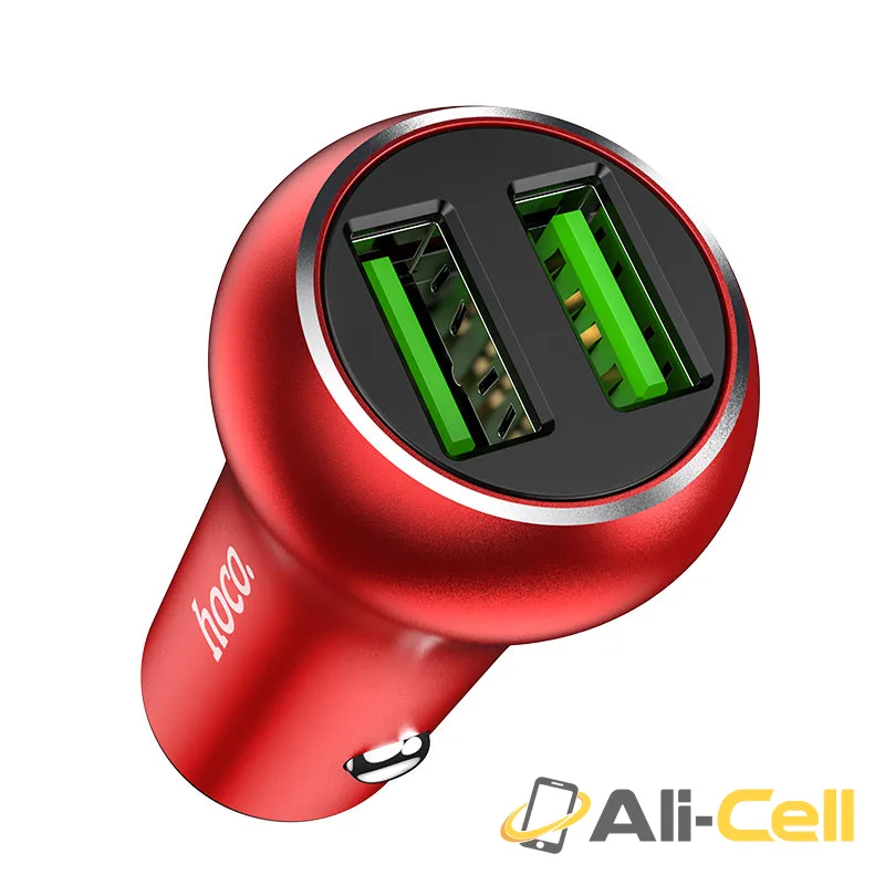 Car charger “Z37 Sharp speed” dual port QC3.0 (Z37 Black) — 3