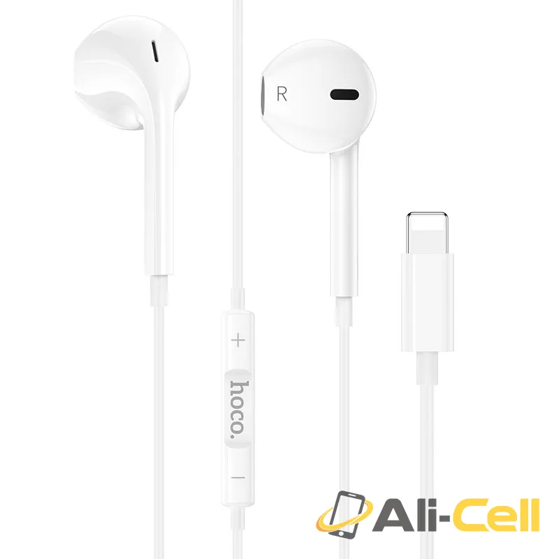 Wired earphones for Lightning “M80 Original series” with mic (set 20pcs) (M80 Lightning Set White) — 3