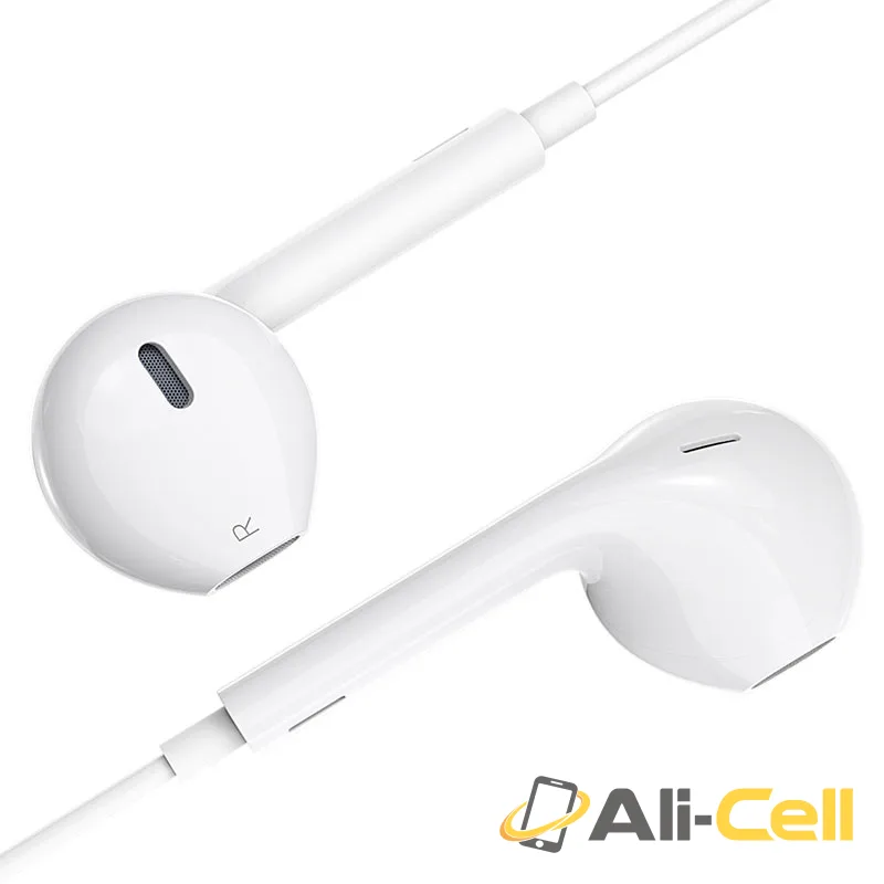 Wired earphones for Lightning “M80 Original series” with mic (set 20pcs) (M80 Lightning Set White) — 4