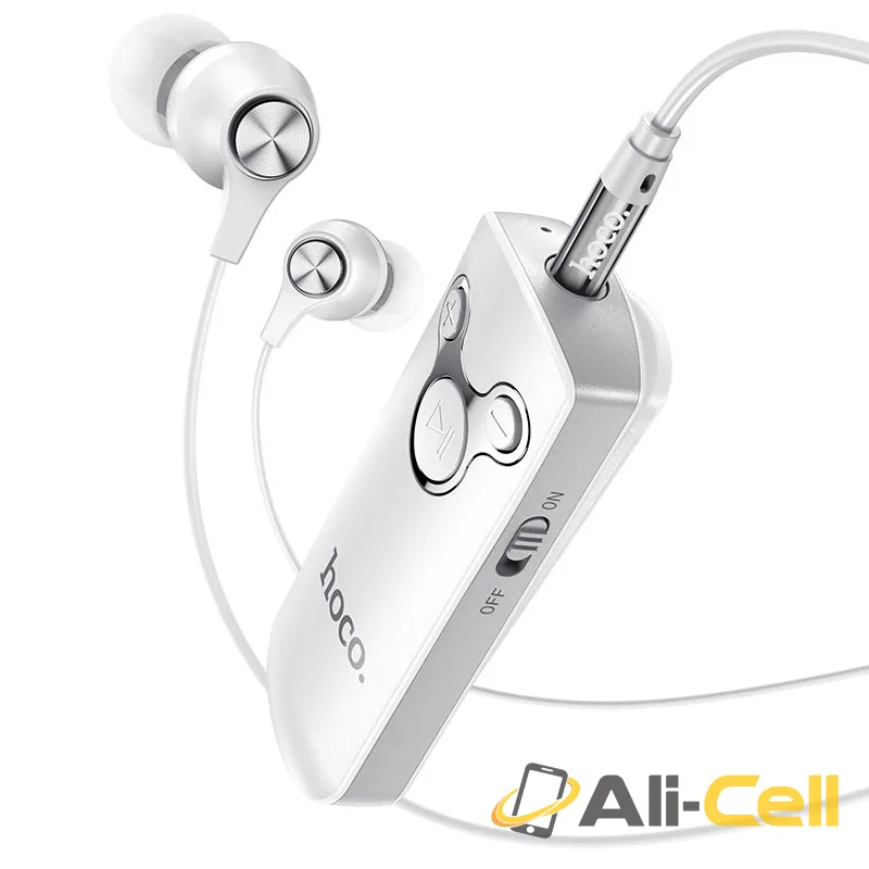 Earphones “E52 Euphony” with wireless audio receiver (E52 White) — 3