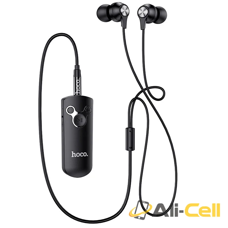 Earphones “E52 Euphony” with wireless audio receiver (E52 Black) — 2