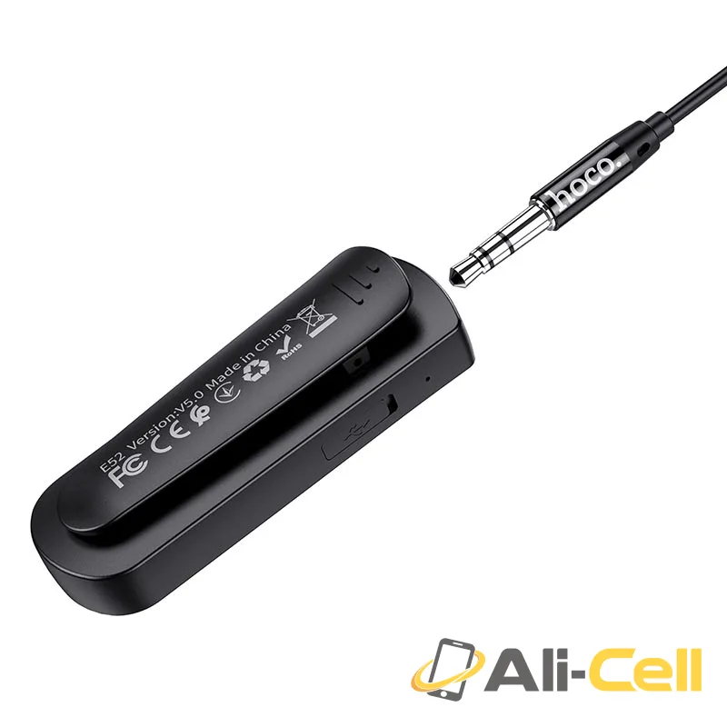 Earphones “E52 Euphony” with wireless audio receiver (E52 Black) — 4