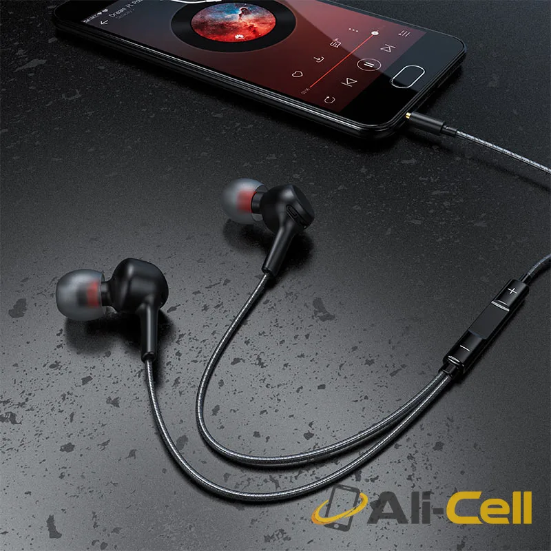 Wired earphones 3.5mm “M78 El Placer” with mic (M78 White) — 5
